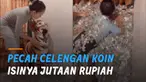 Koin demi koin keluar dari celengan macan itu hingga terkumpul ribuan koin yang jumlahnya jutaan rupiah.
