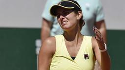Julia Georges mulai bermain di arena profesional sejak tahun 2005. (AFP/Dominique Faget)
