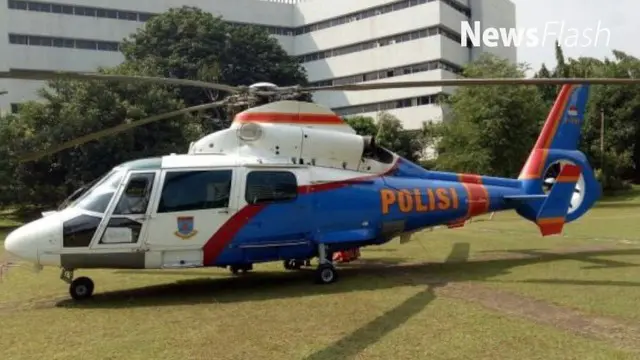 Kepolisian menyediakan satu unit helikopter sebagai salah satu prosedur pengamanan maksimal di sidang vonis  Ahok