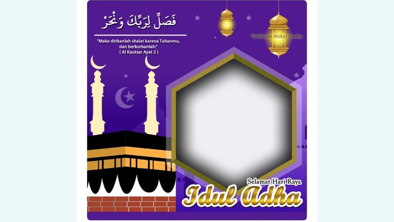 Deretan Link Twibbon Idul Adha 2022.