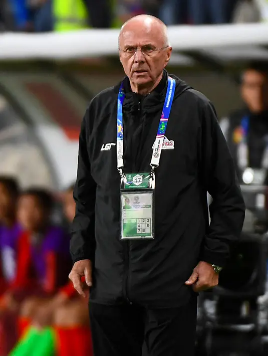 Sven-Goran Eriksson memulai karier kepelatihannya sejak tahun 1977 silam di Swedia, dengan mengawali karier kepelatihannya di Degerfors IF. (Khaled DESOUKI/AFP)