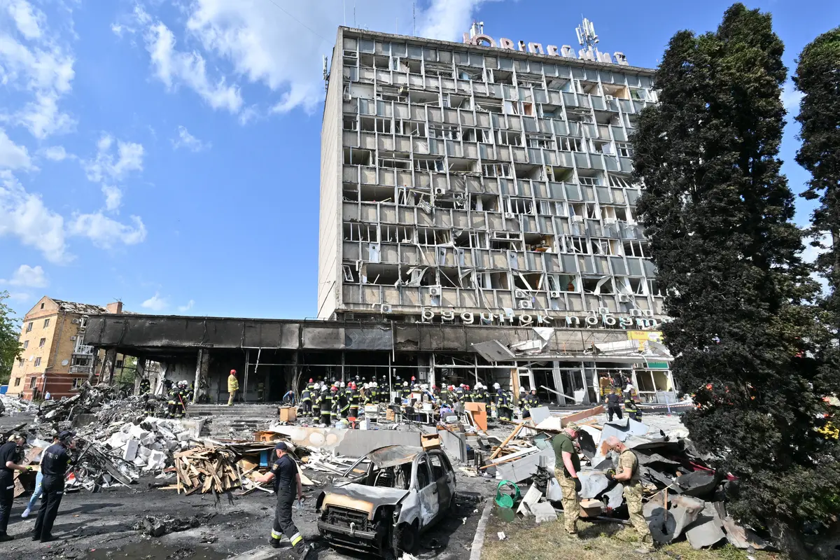 FOTO: Rusia Serang Kota Vinnytsia di Ukraina, 20 Orang Tewas