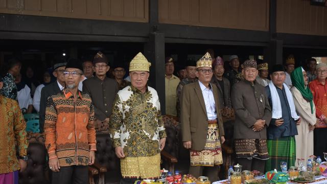 Deklarasi Dukungan untuk Mohammad Saleh Asmawi untuk maju sebagai calon bupati Kabupaten Tanggamus periode Tahun 2024. (Dok. Istimewa)