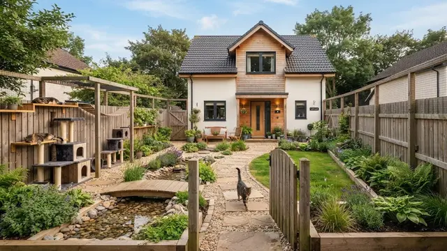 Desain Pekarangan Rumah yang Aman untuk Kucing