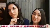 Lucinta Luna dan Millendaru [foto: youtube/#eminensi]