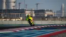 Pembalap Pertamina Enduro VR46, Marco Bezzecchi memacu motornya saat tes pramusim MotoGP 2024 di Lusail International Circuit, Doha, Qatar, Selasa (20/02/2024) waktu setempat. (Dok. Pertamina Enduro VR46 Racing Team)