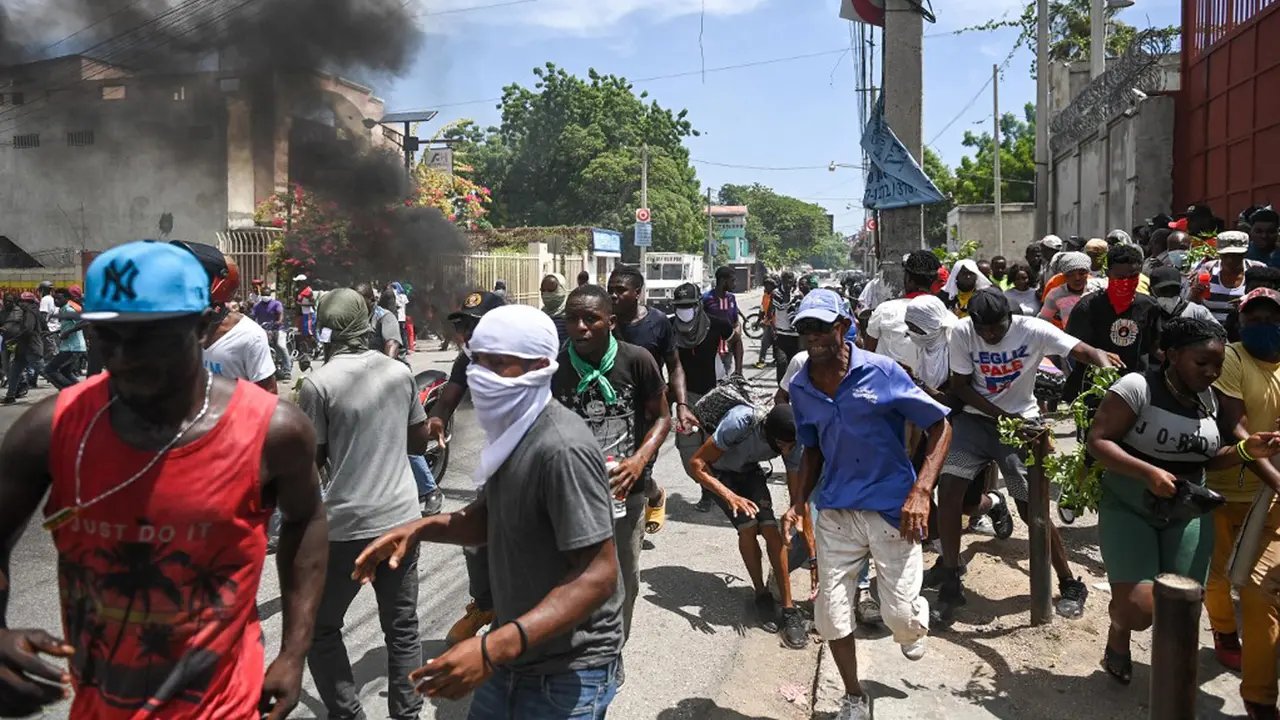 Protes Haiti