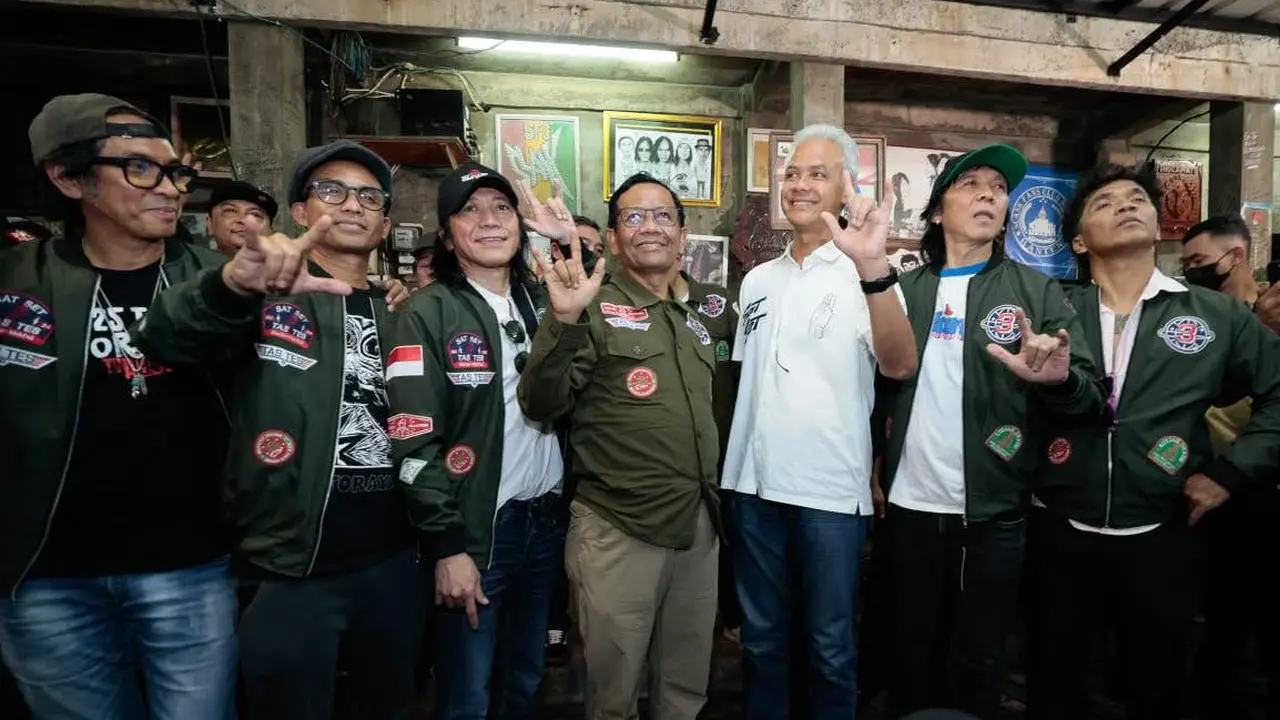 Deklarasi Slank yang Beri Dukungan Penuh Buat Ganjar-Mahfud