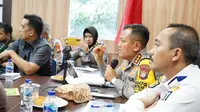 Bahas Kondisi Jalan, Dirlantas Polda Riau Berdialog dengan Forum LLAJ