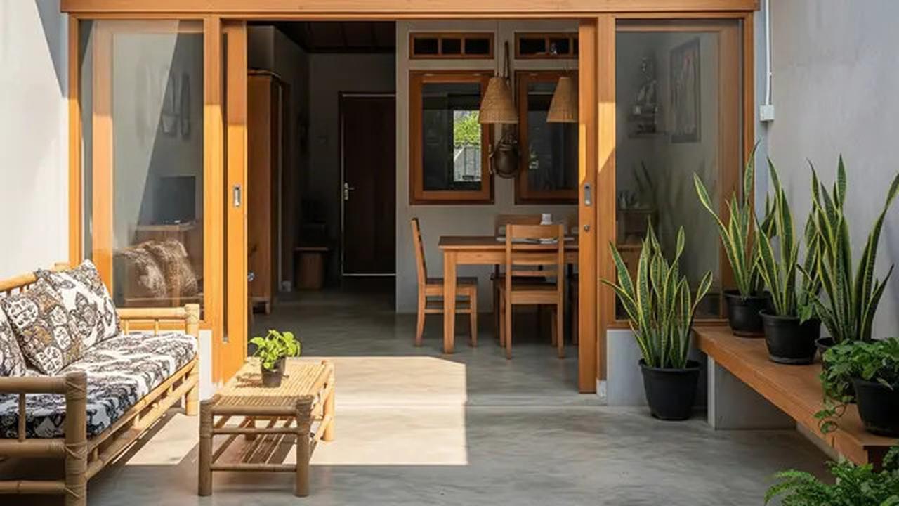 9 Desain Rumah Sederhana 1 Lantai di Lahan Terbatas Budget 100 Juta, Hunian Nyaman