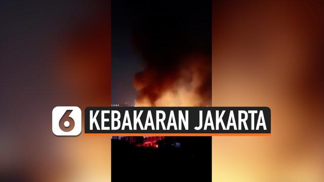 Video Kebakaran Puluhan Rumah Dekat Stasiun Duri News Liputan6 Com