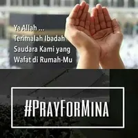 Twitter dan Instagram dipenuhi dengan hashtag #PrayforMina sebagai simbol masyarakat dunia yang berkabung. 