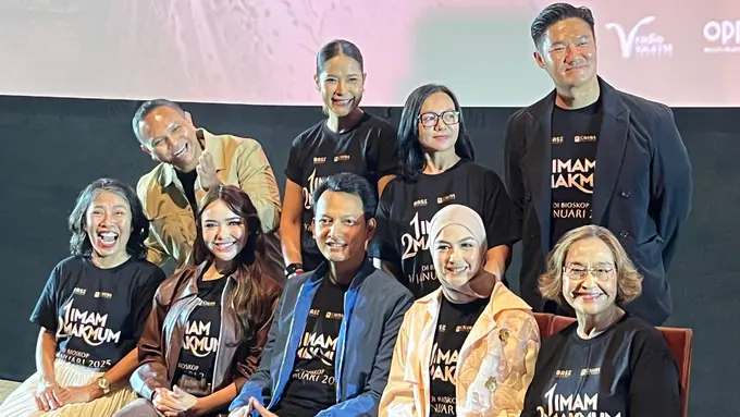 Konferensi Pers Film '1 Imam 2 Makmum' pada Kamis (09/01/2025), di Epicentrum XXI (Dok/Fimela.com/Rianti Fitri Wulandari)