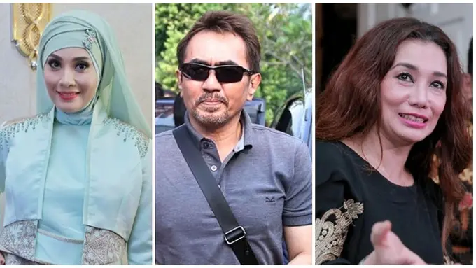 [Bintang] Elma Theana, Gatot Brajamusti dan Reza Artamevia 