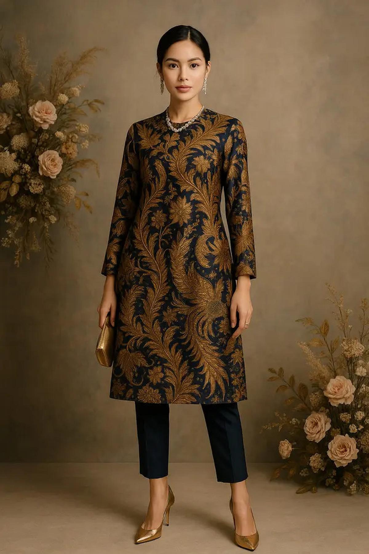 7 Model Tunik Batik untuk Pesta 2025, Gaya Kekinian untuk Wanita Modern
