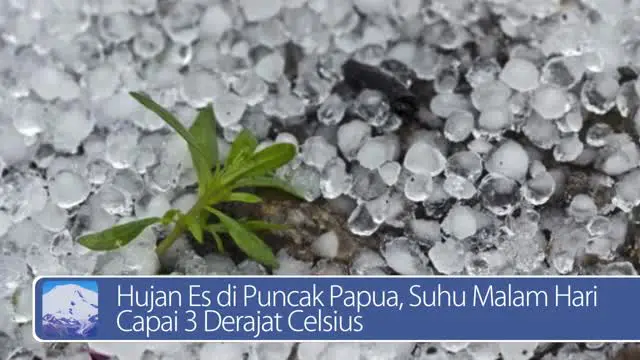 Daily TopNews hari ini akan menyajikan berita seputar hujan es di puncak Papua, dan peringatan untuk umat muslim agar jangan lupa membayar zakat fitrah sebelum berlebaran. Bagaimana berita lengkapnya? Langsung lihat videonya yuk