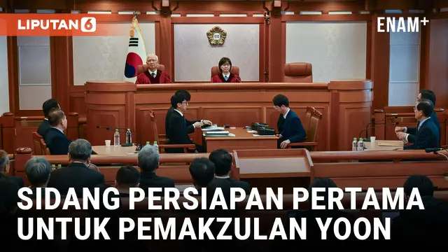VIDEO: MK Korea Selatan Gelar Sidang Persiapan Pertama untuk Pemakzulan Presiden Yoon Suk Yeol