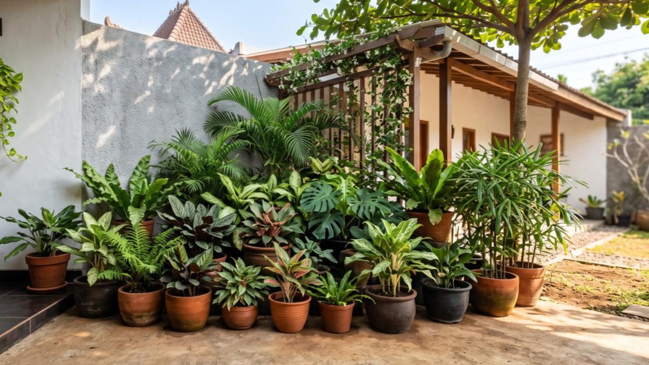 10 Cara Mencegah Tanaman Pot Cepat Kering Saat Musim Kemarau, Rahasia Tukang Kebun Profesional