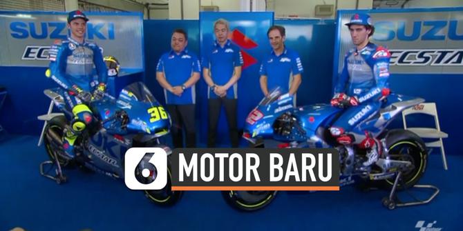 VIDEO: Tampilan Motor Baru Tim Suzuki Ecstar MotoGP 2020