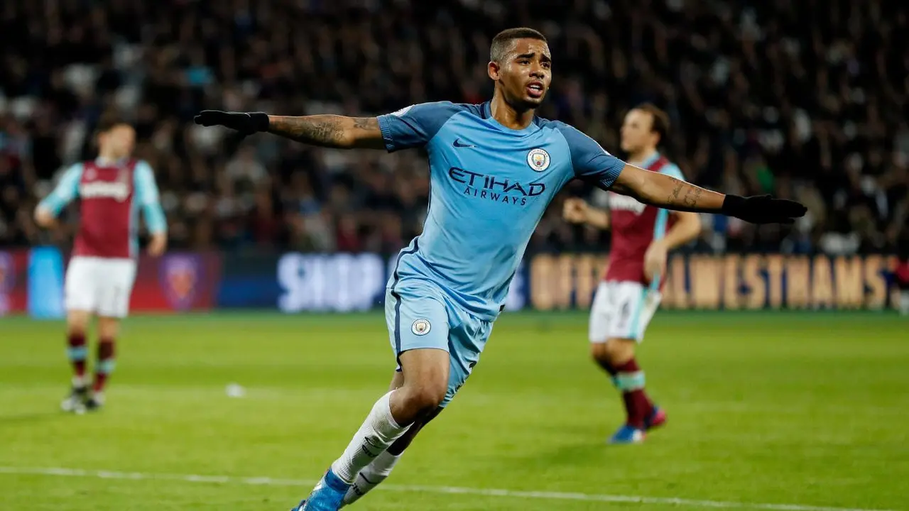 Striker Manchester City Gabriel Jesus