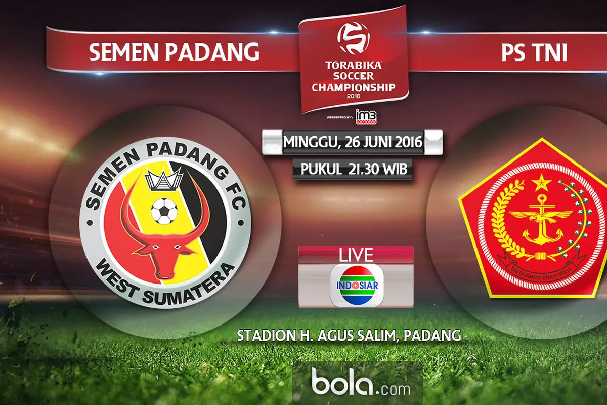Semen Padang Vs PS TNI (bola.com/Adreanus Titus)