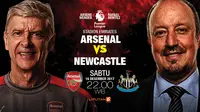 Arsenal vs Newcastle United (Liputan6.com/Abdillah)