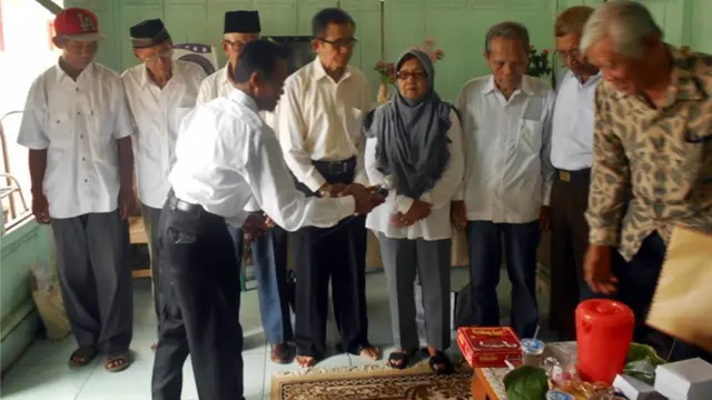 Acara LPSK dan YPKP 65 Cilacap, sebelum dibubarkan paksa oleh sejumlah Ormas pada Agustus 2018. (Liputan6.com/Dok. YPKP 65/Muhamad Ridlo)