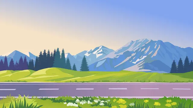 Contoh Gambar Pemandangan Alam (Gambar oleh Aneta Esz dari Pixabay)
