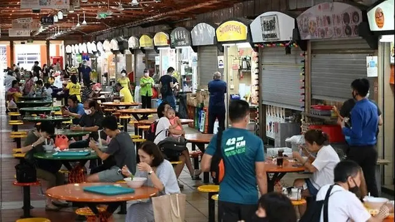 Hawker Centre Singapura