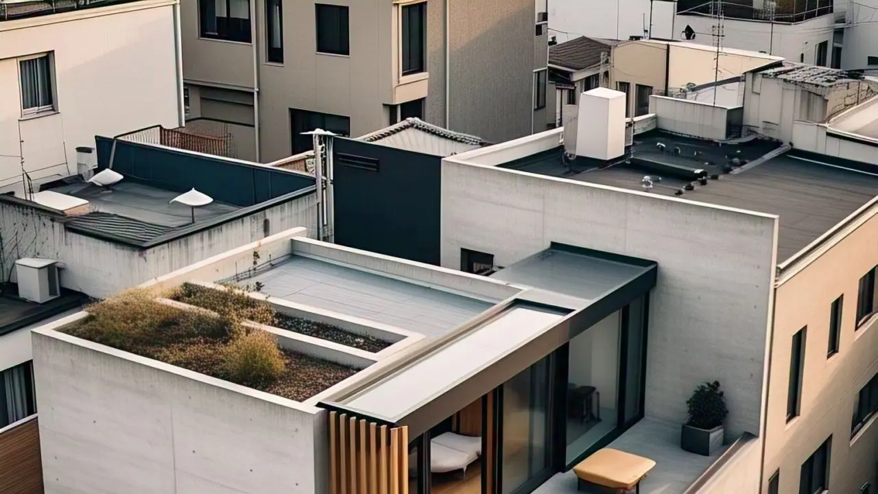 Desain Rumah Sederhana dengan Rooftop