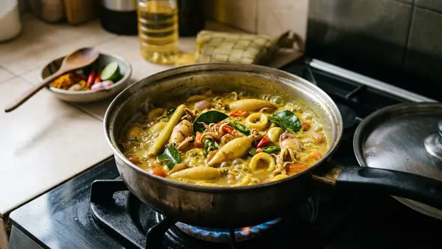 Cumi Masak Kuning