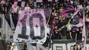 <p>Di tim Inter Miami, Messi menenakan nomor 10. David Beckham selaku pemilik klub menyebut kehadiran La Pulga seperti mimpi yang jadi kenyataan. (AP Photo/Marta Lavandier)</p>