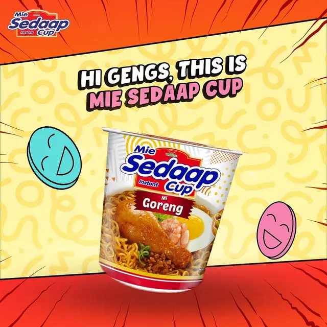 Mie Sedaap Cup.