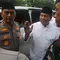 Presiden terpilih, Prabowo Subianto tiba untuk menghadiri acara halalbihalal Pengurus Besar Nahdlatul Ulama (PBNU) di Jalan Kramat Raya, Jakarta Pusat, Minggu (28/4/2024) sore. (merdeka.com/Arie Basuki)