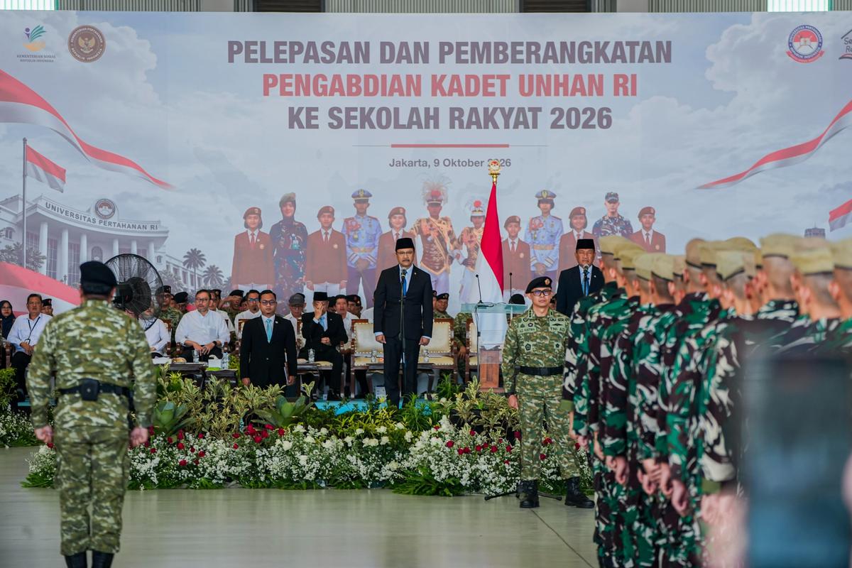 Ribuan Kadet Unhan Diberangkatkan ke 181 Sekolah Rakyat, Perkuat Karakter Siswa