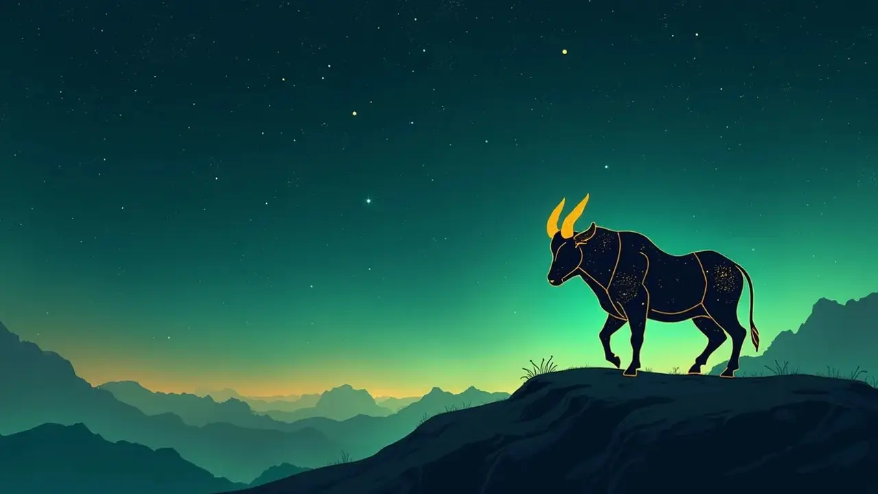 logo zodiak taurus (sumber: AI generated)