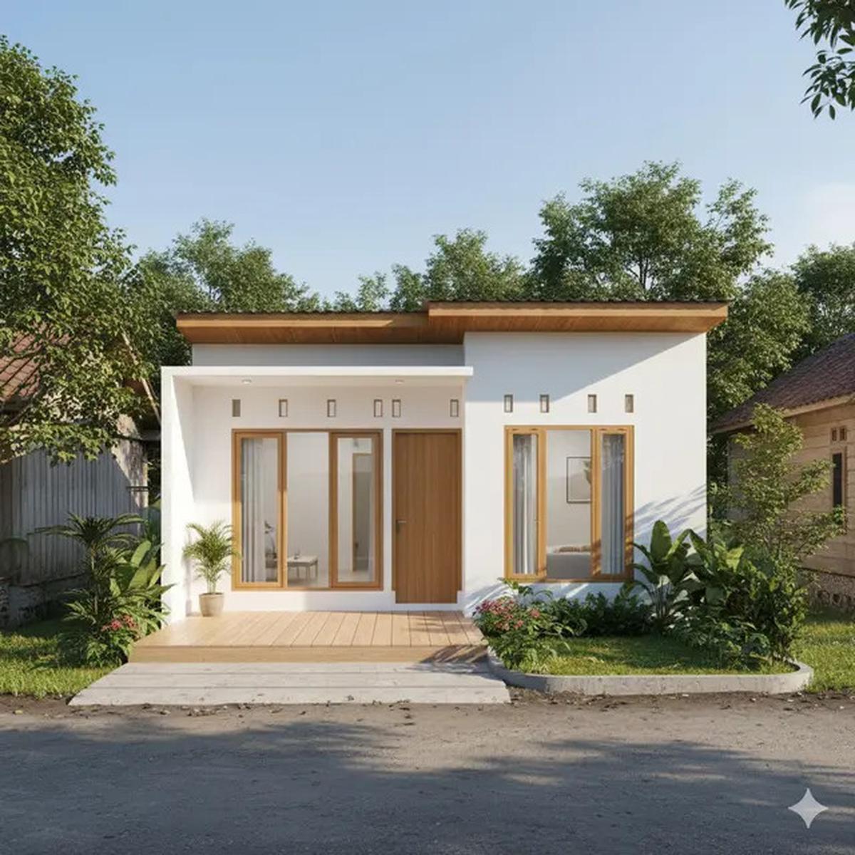 8 Model Rumah Sederhana di Kampung yang Elegan, Inspirasi Hunian Idaman