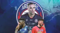 Arema FC - Pemain Kunci Arema FC untuk Hadapi Borneo FC (Bola.com/Adreanus Titus)