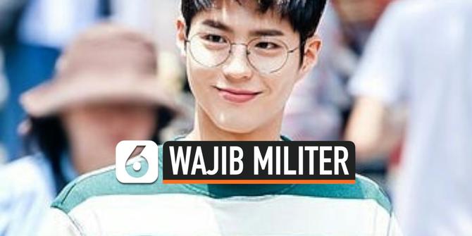 VIDEO: Park Bo Gum Resmi Jalani Wajib Militer