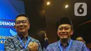 Selain kepada Ridwan Kamil-Suswono, Partai Demokrat juga mengeluarkan surat rekomendasi untuk pasangan Ahmad Luthfi-Taj Yasin yang akan maju pada Pilkada Jawa Tengah dan Dedi Mulyadi-Erwan Setiawan (Jawa Barat). (Liputan6.com/Angga Yuniar)