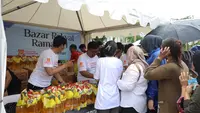 Bazar Ramadan Tangsel Diserbu Warga, Bahan Pokok Dijual Lebih Murah
