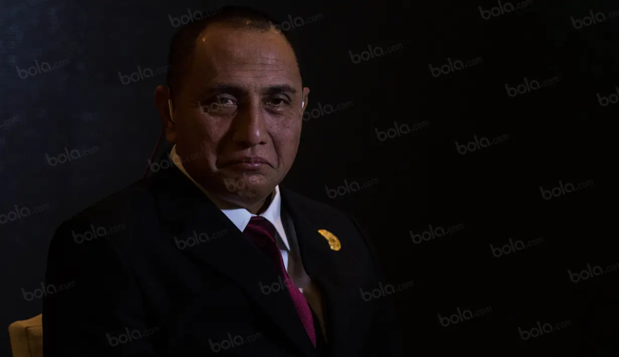Sukses membenahi PSMS, Edy Rahmayadi kemudian mengakuisi Persiram Raja Ampat menjadi PS TNI yang musim lalu berlaga di Torabika Soccer Championship 2016. (Bola.com/Vitalis Yogi Trisna)