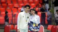 Momen Romantis Pevoli Indonesia Alfin Daniel Pratama dan Kekasihnya Usai Final Voli Putra SEA Games 2025 Thailand