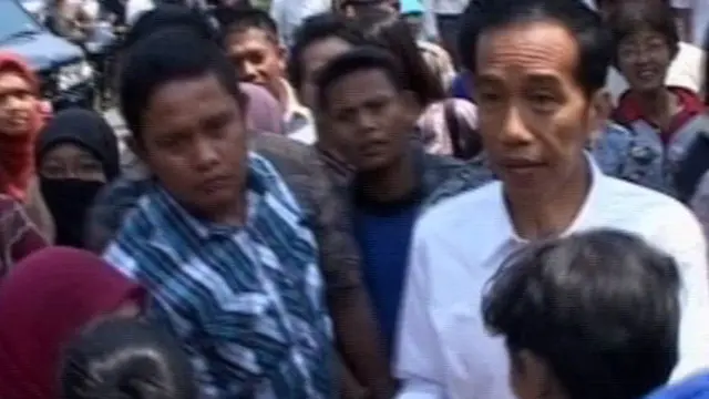 Jokowi Kembali Tinjau Blok G Pasar Tanah Abang
