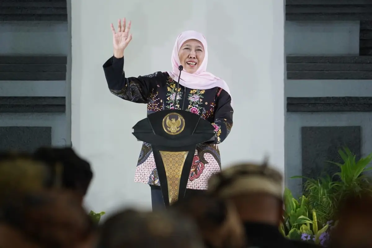Gubernur Jawa Timur (Jatim) Khofifah Indar Parawansa