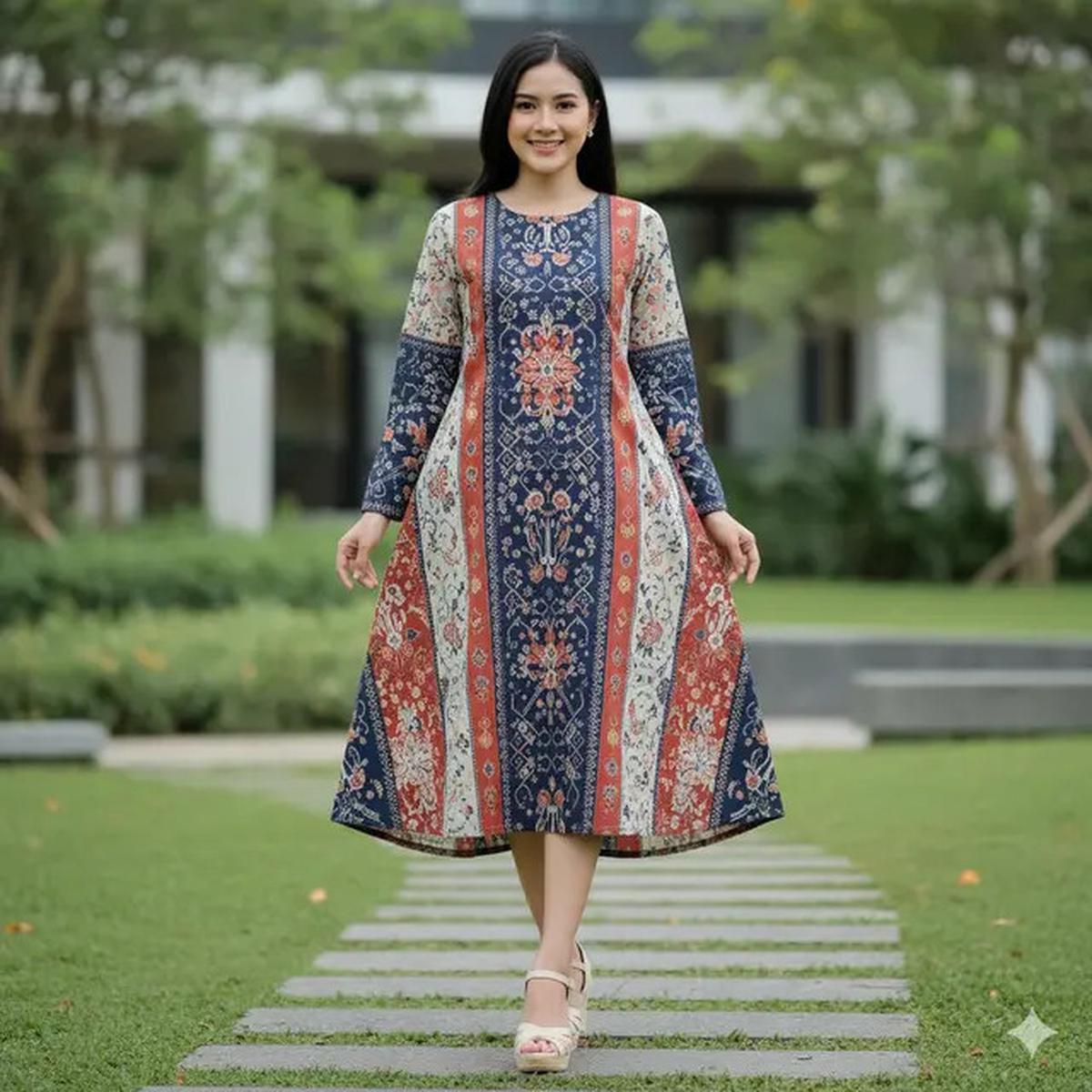 7 Model Batik Sasirangan Wanita 2025, Motif Tradisional dengan Sentuhan Modern