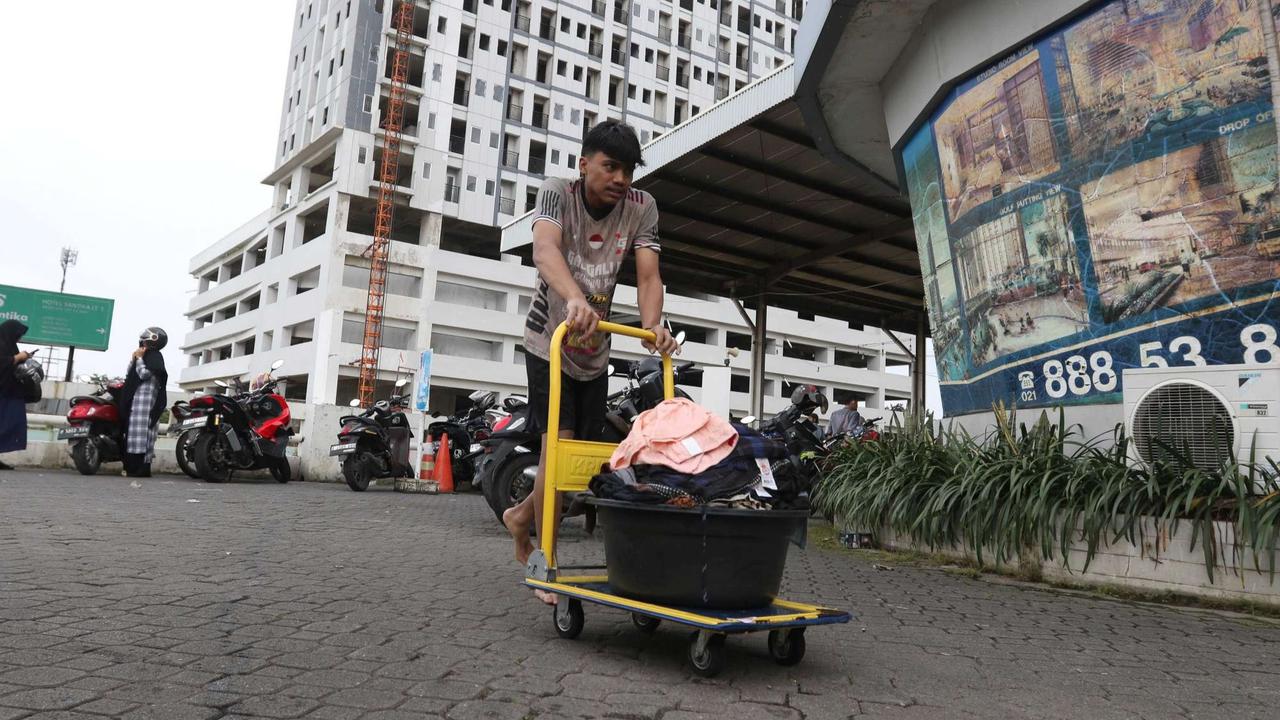 Banjir di Mega Mall Bekasi