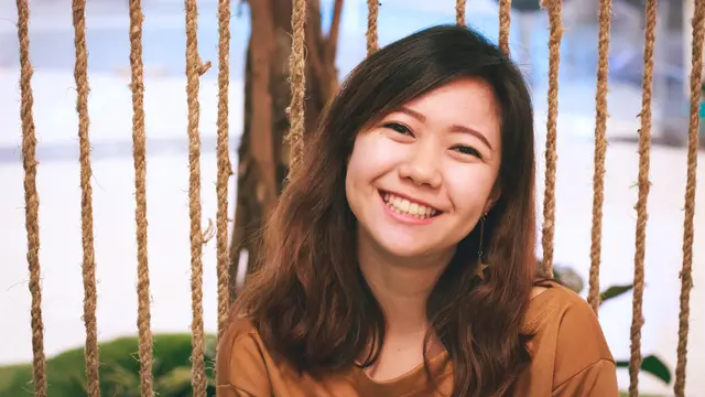 bahagia tertawa dewasa