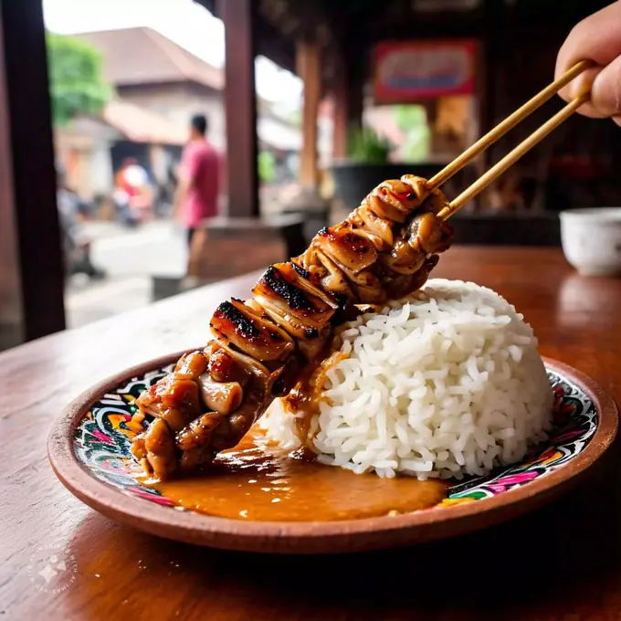 Sate Usus Ayam