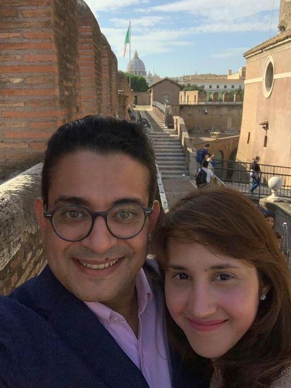 Tsamara Amany dan Ismail Fajrie Alatas (Sumber: Instagram/tsamaradki)